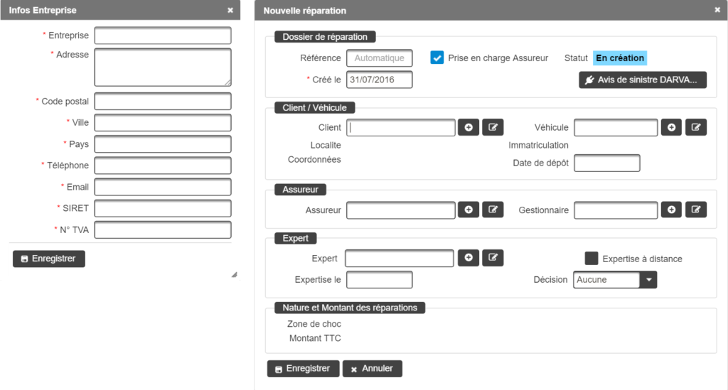 logiciels sur-mesure formulaire